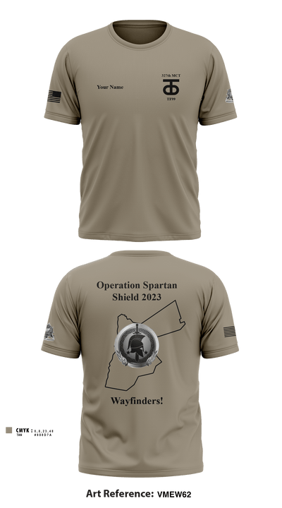 327th MCT 96493981 Short Sleeve Performance Shirt - 4
