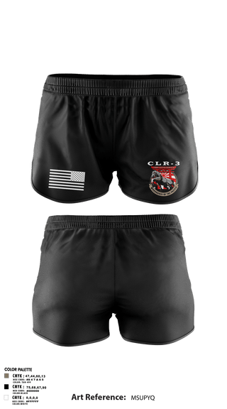 Ranger Panties, CLR-3, Marines, Teamtime, Team time, sublimation, custom sports apparel, team uniforms, spirit wear, spiritwear, sports uniforms, custom shirts, team store, custom team store, fundraiser sports, apparel fundraiser