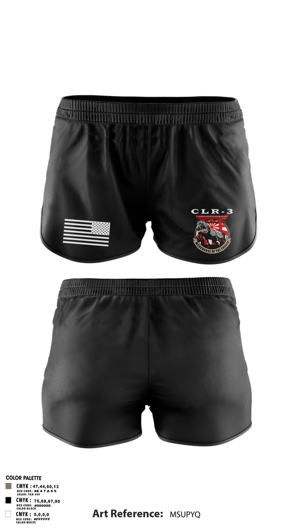 Ranger Panties, CLR-3, Marines, Teamtime, Team time, sublimation, custom sports apparel, team uniforms, spirit wear, spiritwear, sports uniforms, custom shirts, team store, custom team store, fundraiser sports, apparel fundraiser