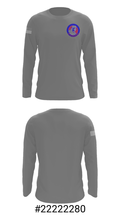 Ten Sleep Middle School volleyball 49224162 Long Sleeve Performance Shirt - 14