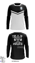 Trap House Fitness 35010693 Long Sleeve Performance Shirt - 1