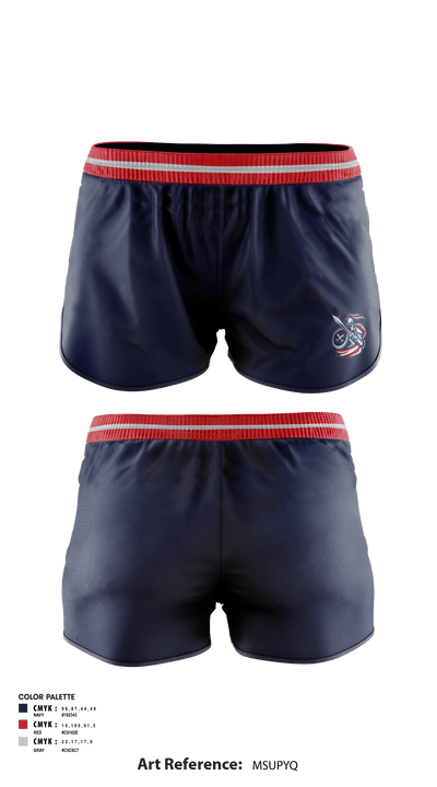 Texas Titans Youth Football 17189264 Women's Shorts - 1