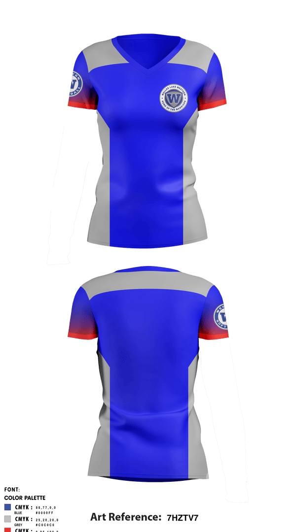 Women's Short Sleeve Vneck Shirt, Walled Lake Western High School Softball, Softball, Teamtime, Team time, sublimation, custom sports apparel, team uniforms, spirit wear, spiritwear, sports uniforms, custom shirts, team store, custom team store, fundraiser sports, apparel fundraiser
