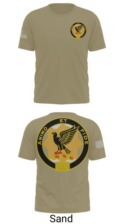 1st Squadron, 1st Cavalry Regiment 7988197 Short Sleeve Performance Shirt - 36