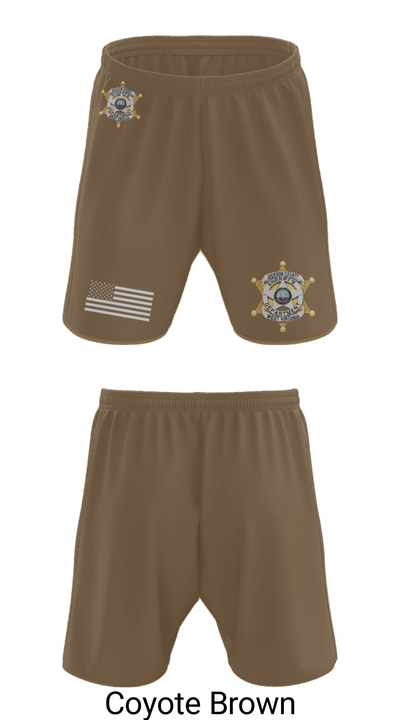 Jackson County Sheriff's Department Criminal Investigations 68509731 Athletic Shorts With Pockets - 26