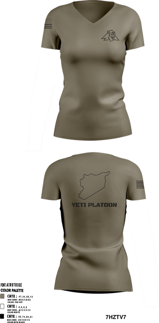 Women's Short Sleeve Vneck Shirt, , Army, Teamtime, Team time, sublimation, custom sports apparel, team uniforms, spirit wear, spiritwear, sports uniforms, custom shirts, team store, custom team store, fundraiser sports, apparel fundraiser