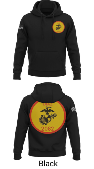 Hoodie, , Marines, Teamtime, Team time, sublimation, custom sports apparel, team uniforms, spirit wear, spiritwear, sports uniforms, custom shirts, team store, custom team store, fundraiser sports, apparel fundraiser