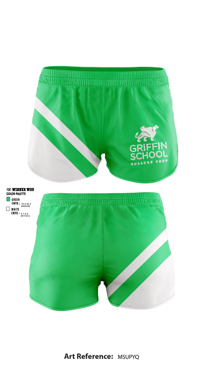 Griffin School 93424450 Women's Shorts - 1