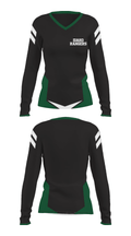 Idaho Rangers 25313221 Women's Long Sleeve V-neck Shirt - 25