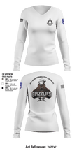 626 Quartermaster Company 65274305 Women's Long Sleeve V-neck Shirt - 2