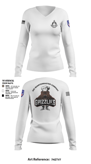 Women's Long Sleeve Vneck Shirt, , Army, Teamtime, Team time, sublimation, custom sports apparel, team uniforms, spirit wear, spiritwear, sports uniforms, custom shirts, team store, custom team store, fundraiser sports, apparel fundraiser