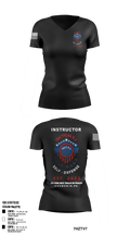 Tactical 9.1 Krav Maga Self Defense 91416954 Women's Short Sleeve V-neck Shirt - 3