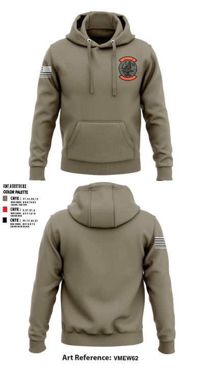 War Forged K9 70514663 Hoodie - 1