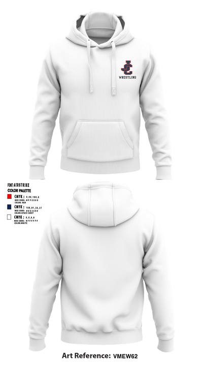 Jefferson County High School Wrestling 39623353 Hoodie - 28
