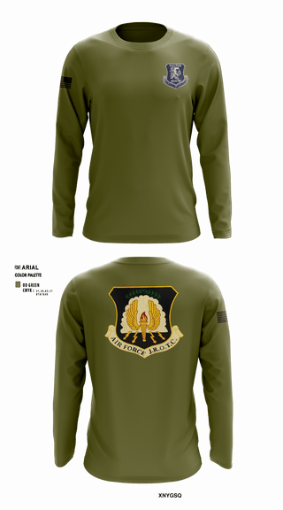 Long Sleeve Performance Shirt, , Air Force, Teamtime, Team time, sublimation, custom sports apparel, team uniforms, spirit wear, spiritwear, sports uniforms, custom shirts, team store, custom team store, fundraiser sports, apparel fundraiser