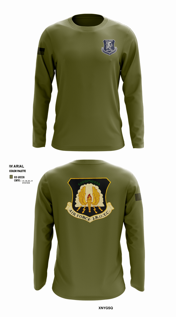 Long Sleeve Performance Shirt, , Air Force, Teamtime, Team time, sublimation, custom sports apparel, team uniforms, spirit wear, spiritwear, sports uniforms, custom shirts, team store, custom team store, fundraiser sports, apparel fundraiser