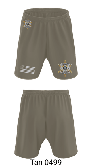 Athletic Shorts With Pockets, , Police, Teamtime, Team time, sublimation, custom sports apparel, team uniforms, spirit wear, spiritwear, sports uniforms, custom shirts, team store, custom team store, fundraiser sports, apparel fundraiser