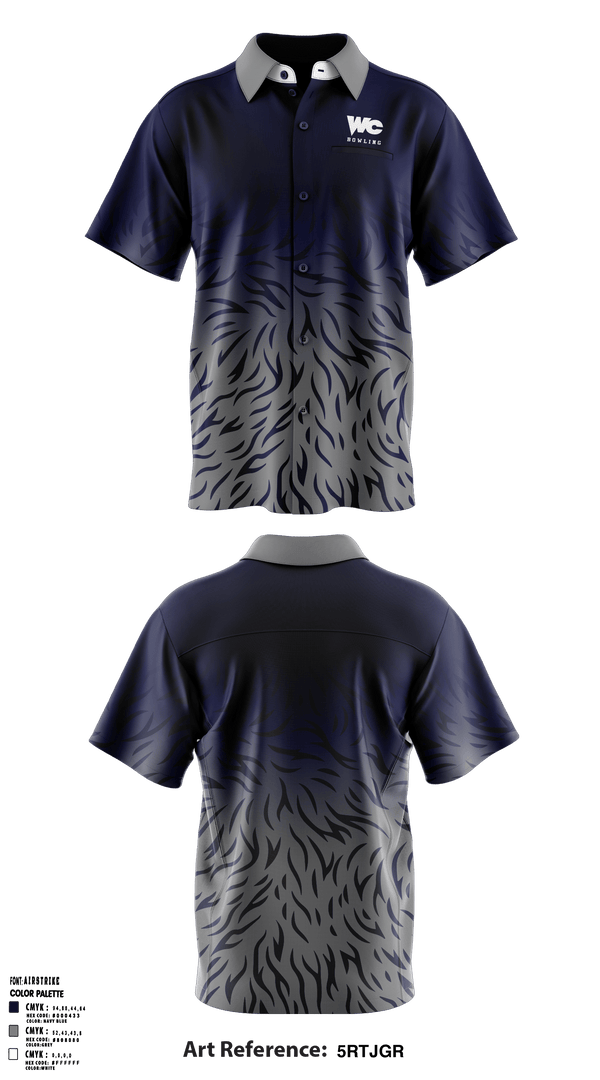 Short Sleeve Bowling Jersey, West Clermont High School Bowling, Bowling, Teamtime, Team time, sublimation, custom sports apparel, team uniforms, spirit wear, spiritwear, sports uniforms, custom shirts, team store, custom team store, fundraiser sports, apparel fundraiser