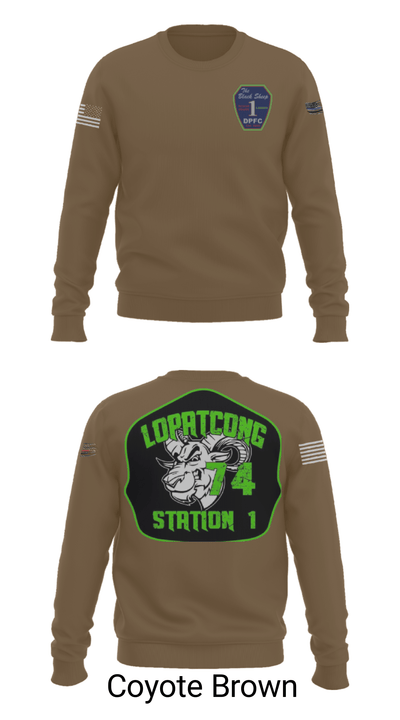 Delaware Park Chemical Engine Co. #1 31356015 Crew Neck Sweatshirt - 8