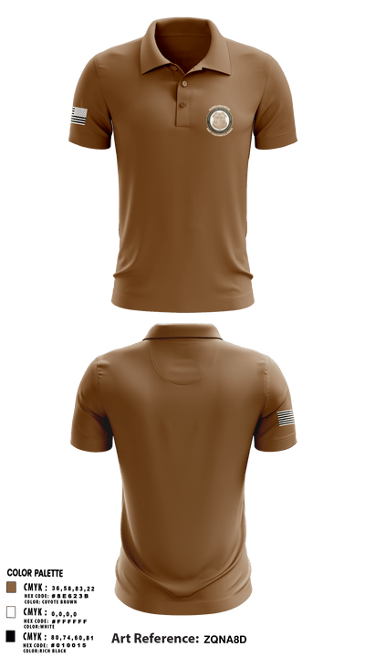 Vicenza Field Office 4611375 Short Sleeve Performance Polo - 9