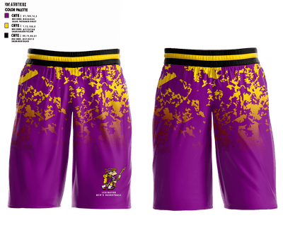 Lexington High School Basketball 47026889 Mens Basketball Shorts - 1