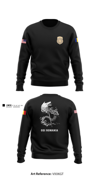 Crew Neck Sweatshirt, , Air Force, Teamtime, Team time, sublimation, custom sports apparel, team uniforms, spirit wear, spiritwear, sports uniforms, custom shirts, team store, custom team store, fundraiser sports, apparel fundraiser