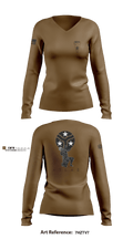 Bastard PLT 55747802 Women's Long Sleeve V-neck Shirt - 2