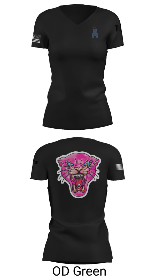 Women's Short Sleeve Vneck Shirt, , Army, Teamtime, Team time, sublimation, custom sports apparel, team uniforms, spirit wear, spiritwear, sports uniforms, custom shirts, team store, custom team store, fundraiser sports, apparel fundraiser
