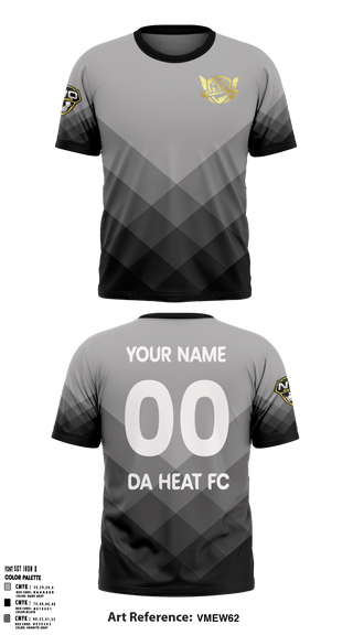 Short Sleeve Performance Shirt, DA HEAT FC, Spirit Store, Teamtime, Team time, sublimation, custom sports apparel, team uniforms, spirit wear, spiritwear, sports uniforms, custom shirts, team store, custom team store, fundraiser sports, apparel fundraiser