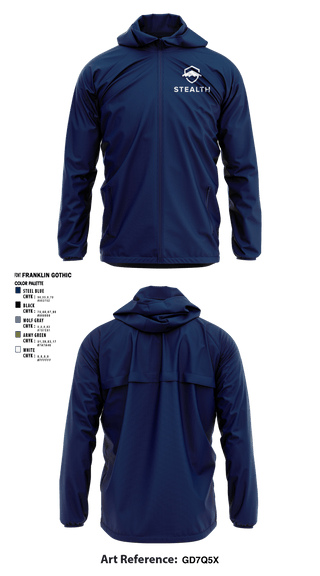 Windbreaker, Stealth customs, , Teamtime, Team time, sublimation, custom sports apparel, team uniforms, spirit wear, spiritwear, sports uniforms, custom shirts, team store, custom team store, fundraiser sports, apparel fundraiser