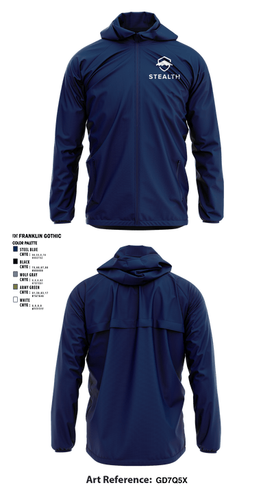 Stealth customs 84323734 Windbreaker - 2