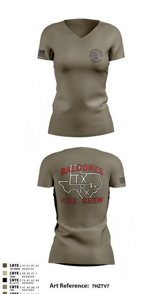 Women's Short Sleeve Vneck Shirt, , Fire Department, Teamtime, Team time, sublimation, custom sports apparel, team uniforms, spirit wear, spiritwear, sports uniforms, custom shirts, team store, custom team store, fundraiser sports, apparel fundraiser