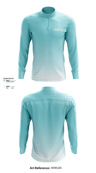 Quarter Zip Jacket, Locals, Men's Basketball, Teamtime, Team time, sublimation, custom sports apparel, team uniforms, spirit wear, spiritwear, sports uniforms, custom shirts, team store, custom team store, fundraiser sports, apparel fundraiser