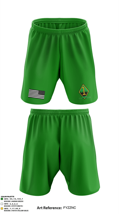 Independent Hose Company 69606225 Athletic Shorts With Pockets - 1