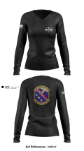 Westover Composite Squadron 58741877 Women's Long Sleeve V-neck Shirt - 1