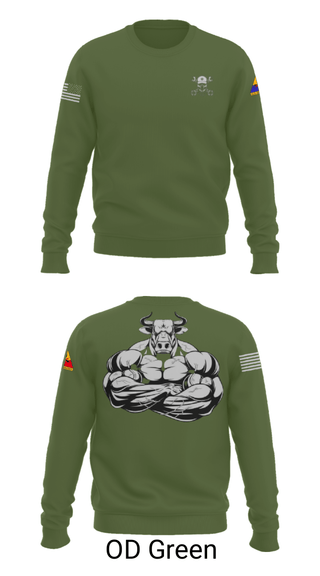 Crew Neck Sweatshirt, , Army, Teamtime, Team time, sublimation, custom sports apparel, team uniforms, spirit wear, spiritwear, sports uniforms, custom shirts, team store, custom team store, fundraiser sports, apparel fundraiser