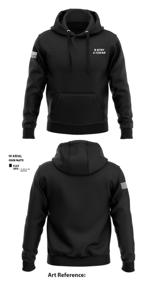 Hoodie, B BTRY 4-133FAR, Army, Teamtime, Team time, sublimation, custom sports apparel, team uniforms, spirit wear, spiritwear, sports uniforms, custom shirts, team store, custom team store, fundraiser sports, apparel fundraiser