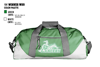 Duffle Bag, Wisconsin Lutheran Middle School, Spirit Store, Teamtime, Team time, sublimation, custom sports apparel, team uniforms, spirit wear, spiritwear, sports uniforms, custom shirts, team store, custom team store, fundraiser sports, apparel fundraiser