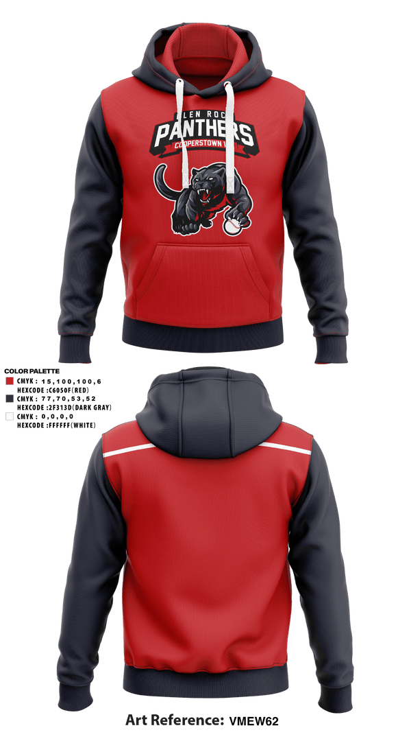 Hoodie, Glen Rock Panthers 12U, Baseball, Teamtime, Team time, sublimation, custom sports apparel, team uniforms, spirit wear, spiritwear, sports uniforms, custom shirts, team store, custom team store, fundraiser sports, apparel fundraiser