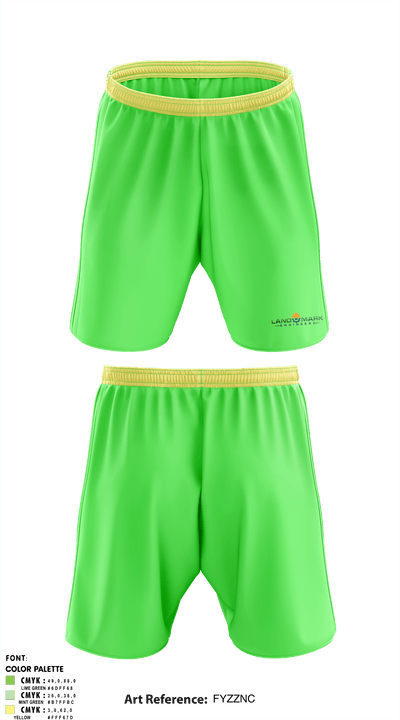 Landmark Engineers 37744667 Athletic Shorts With Pockets - 1