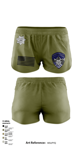 Ranger Panties, Willits Little Lake JRTF, Police, Teamtime, Team time, sublimation, custom sports apparel, team uniforms, spirit wear, spiritwear, sports uniforms, custom shirts, team store, custom team store, fundraiser sports, apparel fundraiser