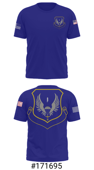 Short Sleeve Performance Shirt, , Air Force, Teamtime, Team time, sublimation, custom sports apparel, team uniforms, spirit wear, spiritwear, sports uniforms, custom shirts, team store, custom team store, fundraiser sports, apparel fundraiser