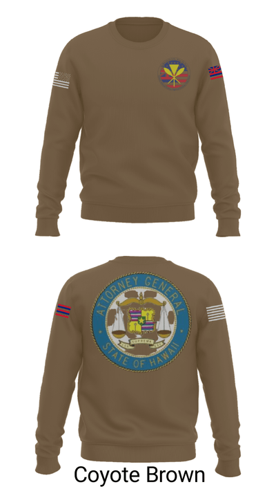 Hawaii Internet Crimes Against Children Task Force 74680579 Crew Neck Sweatshirt - 8