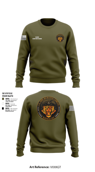 Crew Neck Sweatshirt, Evansville Army Recruiting Company, , Teamtime, Team time, sublimation, custom sports apparel, team uniforms, spirit wear, spiritwear, sports uniforms, custom shirts, team store, custom team store, fundraiser sports, apparel fundraiser