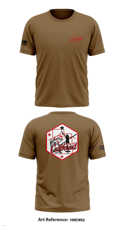 A Co. 2-211th GSAB 21328090 Short Sleeve Performance Shirt - 4