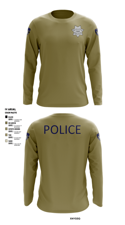 Willits Little Lake JRTF 70658416 Long Sleeve Performance Shirt - 14