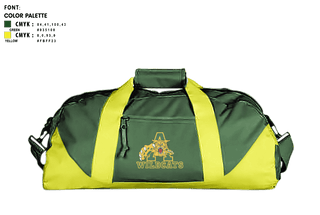 Duffle Bag, Aguilar Public High School, Spirit Store, Teamtime, Team time, sublimation, custom sports apparel, team uniforms, spirit wear, spiritwear, sports uniforms, custom shirts, team store, custom team store, fundraiser sports, apparel fundraiser