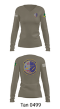 23rd STS 76880595 Women's Long Sleeve V-neck Shirt - 38