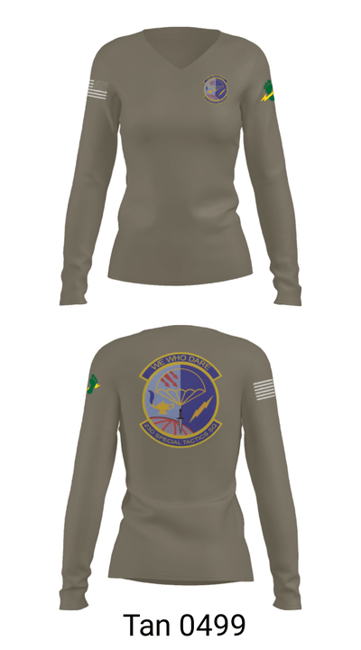 23rd STS 76880595 Women's Long Sleeve V-neck Shirt - 38