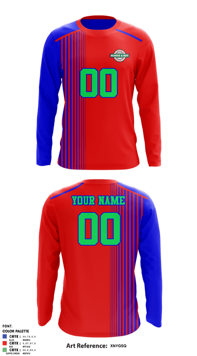 Big Guys 47354837 Long Sleeve Performance Shirt - 3